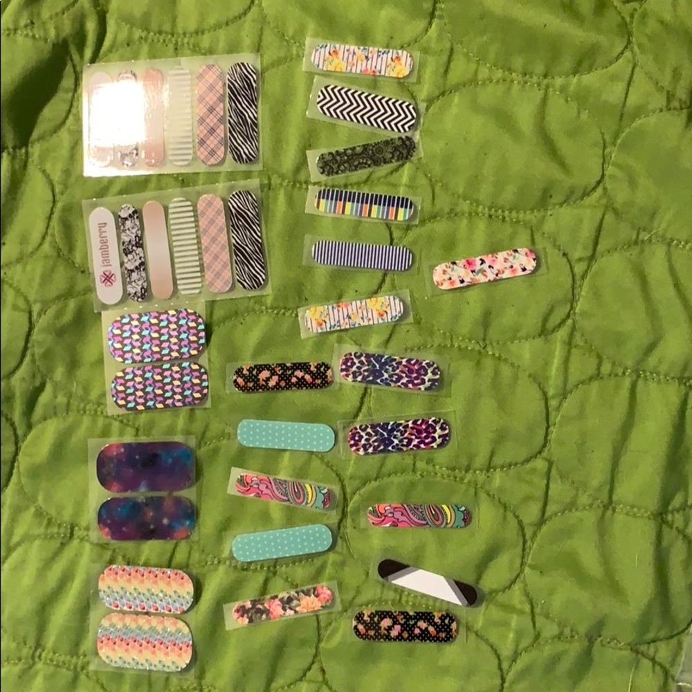 ✨3/$20 Jamberry Nail wraps- Accent Nail Multipack